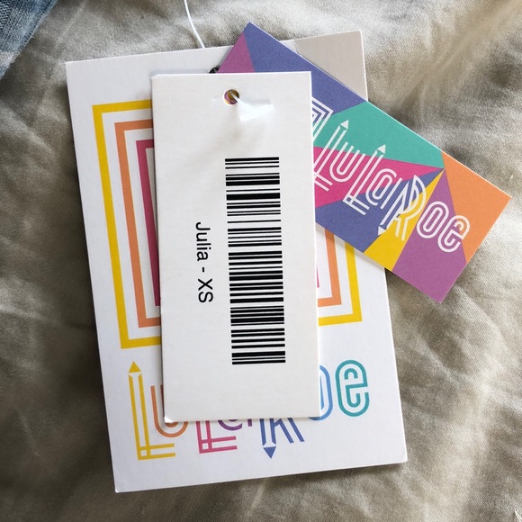 💕NWT Beautiful Striped Lularoe Julia Style Dress - Picture 9 of 15